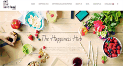 Desktop Screenshot of eatlivelovefood.com